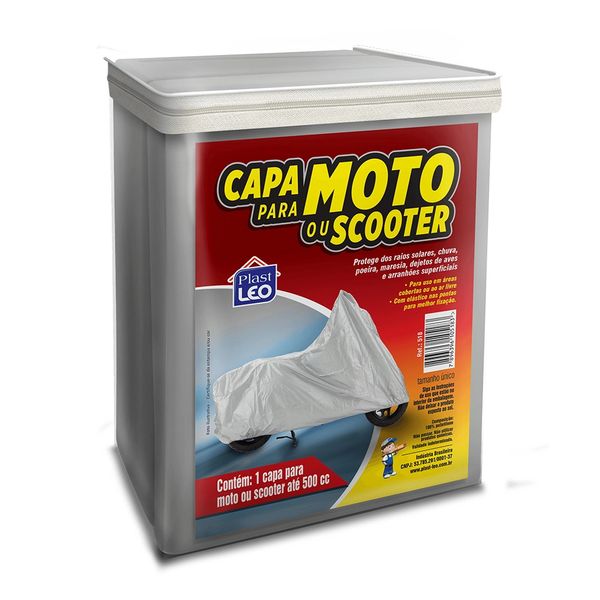 Capa para Moto Plast Leo Vinil
