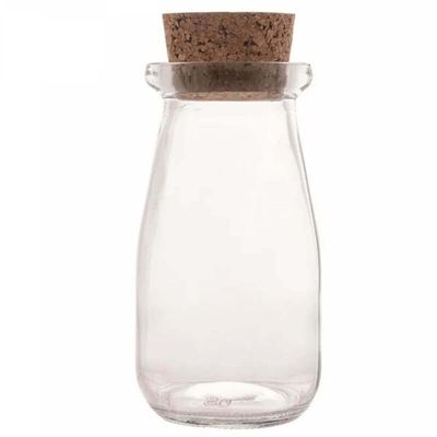 Kit 30 Mini Potes Tampa Rolha 100ml Vidro Lyor Lembrancinhas Porta Mantimentos Decorativo