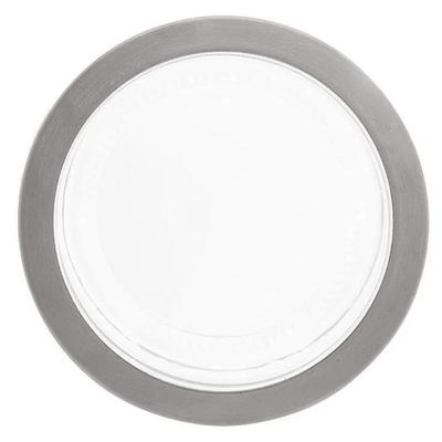 6 Potes de Vidros com Tampa Inox 870ml Sydney Lyor Condimentos Biscoito