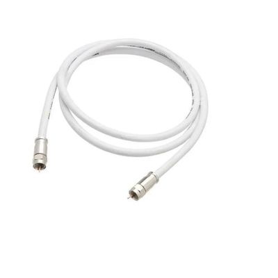 Cabo Coaxial Rg6 97% Malha Para Antena Sinal Hdtv 2 Metros