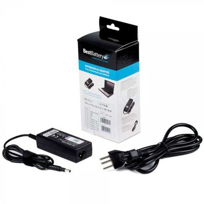 Fonte Carregador p/ Ultrabook HP 19.5V 3.33A BestBattery BB20-HP19-3