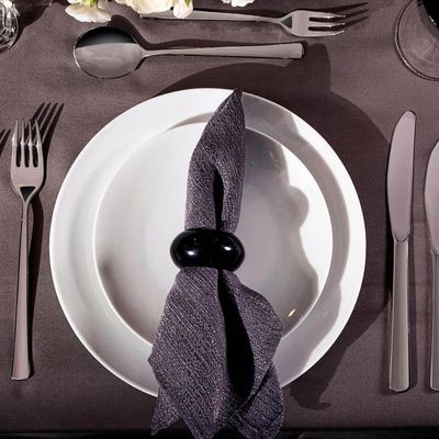 Kit 24 Pratos Rasos Porcelana Branca 25cm Tramontina Leonora Restaurante Bar Eventos