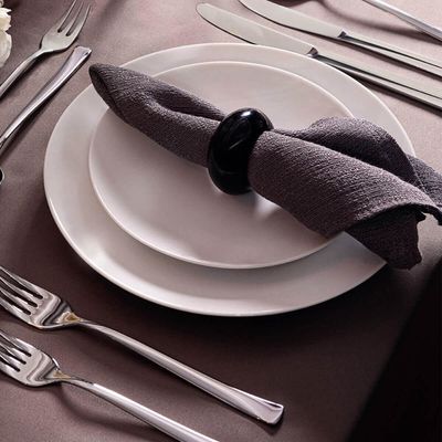 Kit 24 Pratos Rasos Porcelana Branca 25cm Tramontina Leonora Restaurante Bar Eventos