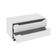 Balcão Gabinete 80cm com 2 Gavetas e Rodízio BN3643 Branco Tecnomobili