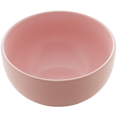 Conjunto 48 Bowls de Cerâmica Rosa Cronus Lyor Cumbucas para Restaurantes Açai Petiscos