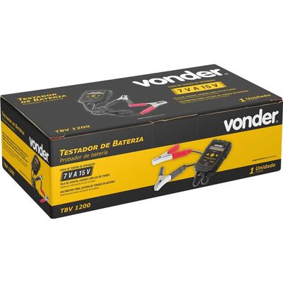 Testador de baterias TBV 1200 VONDER
