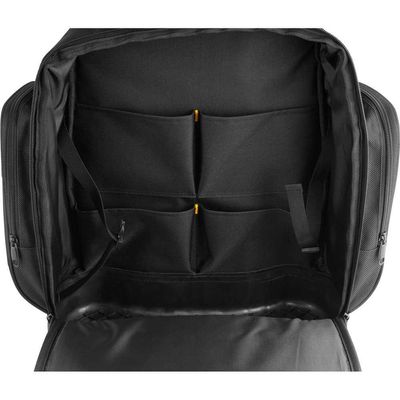 Mochila para Ferramentas Profissional Reforçada Base Borracha Vonder Preta