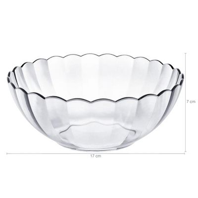 Conjunto De Tigelas Redondas Marinex Bella 3 Peças Bowls De Vidro 1 Litro