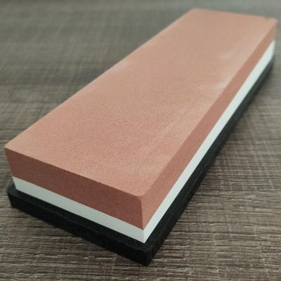 Pedra de Afiar Facas Dupla Face 400/1000 Suprema Brinox Pedra para Amolar Profissional