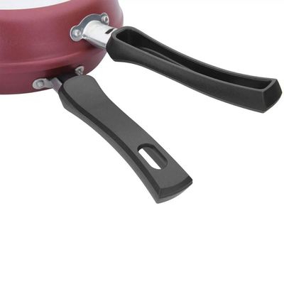 Omeleteira Alumínio Antiaderente Starflon Frigideira Dupla 20cm Loreto Vermelha Tramontina Vermelho