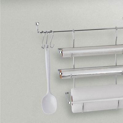 Kit 3 Ganchos Tipo S Cromado Sigle Schimitt para Barra 2cm Suporte Utensílios