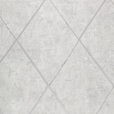 Papel de Parede Santorini Geométrico Cinza SN132
