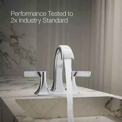 Torneira Para Banheiro Kohler Faucets R22476-4D-CP Chrome