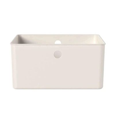 8 Caixas Organizadoras Multiuso Flow Bege 12L Ou Cestos Plásticos Lavanderia Closet