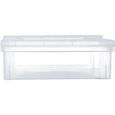 Kit 12 Caixas Organizadoras Ordene 13,5L Tampa Empilhável Radical Color Média