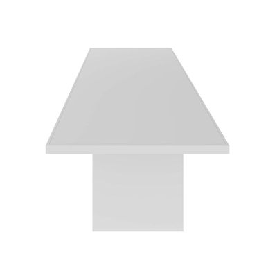 Mesa de Reunião para Escritório 100x200cm ME4119 Branco Tecnomobili