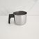 Caneca Inox 1L Pequena Fervedor Leiteira com Alça Baquelite Zanella
