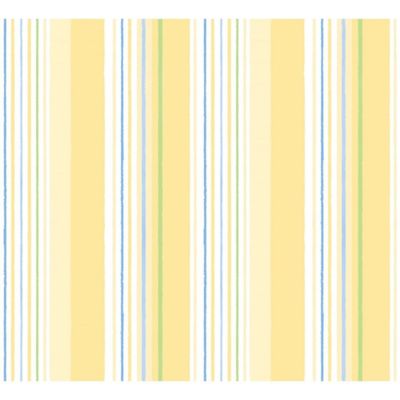 Papel de Parede Treboli Listrado Amarelo 5642 - Rolo: 10m x 0,53m