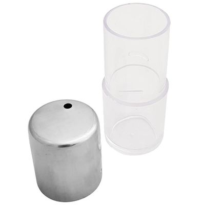Conjunto 6 Paliteiros Inox Porta Palitos de Dente Restaurante Lancheria Brinox