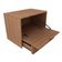 Balcão Gabinete Suspenso 60cm com 1 Porta e 1 Gaveta BN3613 Amêndoa SEM CUBA