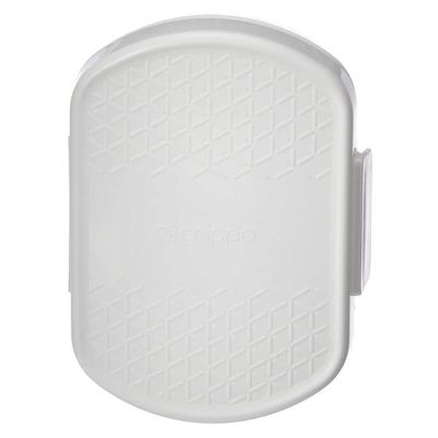 Saboneteira Portátil para Viagem Branca Suporte para Acessórios Crippa Bolsa Mochila