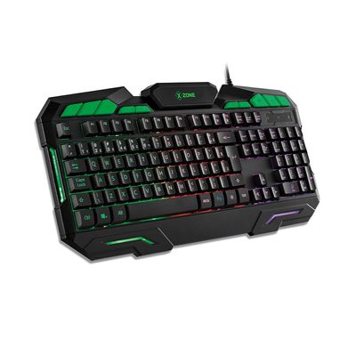 Kit Teclado e Mouse Gamer X-Zone GTC-01 Preto