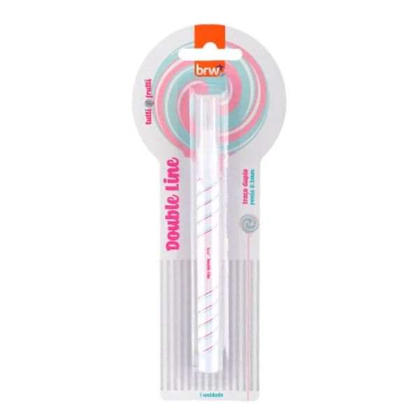 Marcador de Texto Brw Double Line Tutti-Frutti