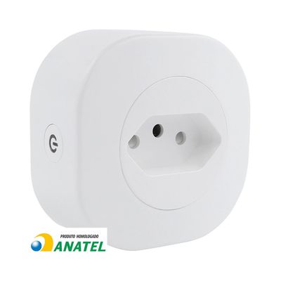 Adaptador de Tomada Inteligente Wi-Fi 10A Bivolt Geonav