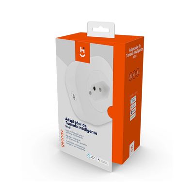 Adaptador de Tomada Inteligente Wi-Fi 10A Bivolt Geonav