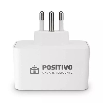 Tomada Inteligente Positivo WI-FI Smart Home Branca