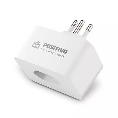 Tomada Inteligente Positivo WI-FI Smart Home Branca