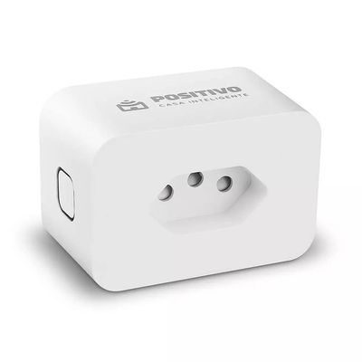 Tomada Inteligente Positivo WI-FI Smart Home Branca