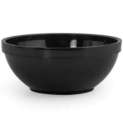 48 Cumbucas 300ml Preto Uno Coza Restaurante Tigelas Servir Bowl Redondos Culinária