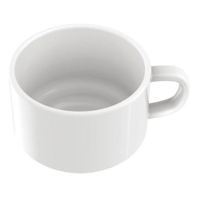 Kit 12 Peças Conjunto Xícaras de Chá com Pires em Porcelana 240ml Tramontina Paola