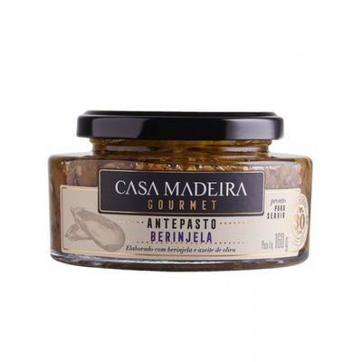 ANTEPASTO CASA MADEIRA GOURMET  BERINJELA 160G
