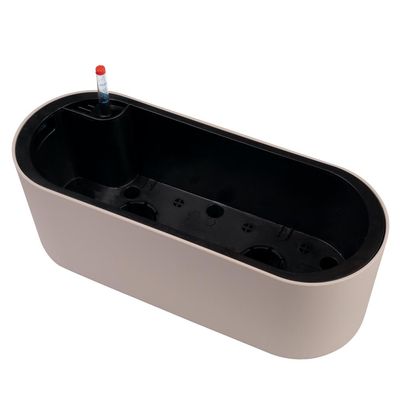 Vaso Jardineira 42cm Branco Antigo