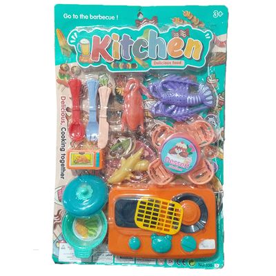 Brinquedo cozinha Infantil completa 11 peças WM23302