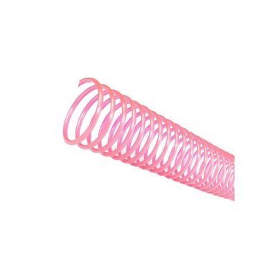 Espirais para Encadernação Rosa Transparente 29mm 200 Folhas 35 und