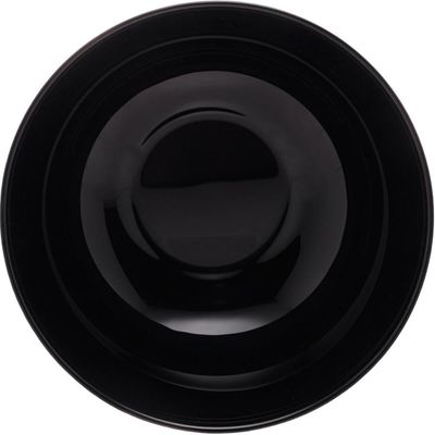 10 Tigelas Vidro Opalino 300ml Diwali Black 12x5cm Cumbuca Shimeji Saladas