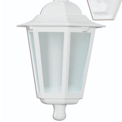 Arandela Branca Luminária Parede 37cm Lâmpada E27 Bivolt Dit
