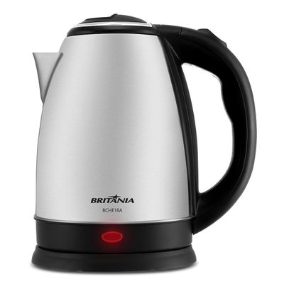 Chaleira Elétrica Britânia 1,8L Inox BCHE18A 127V