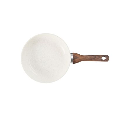 FRIGIDEIRA JOMAFE OSLO STONE EM ALUMINIO FORJADO COM REVESTIMENTO CERÂMICO BRANCO 28CM 76128428