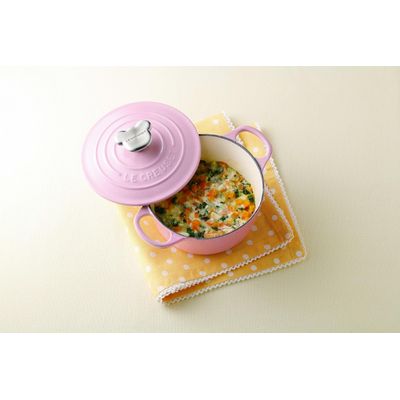 PANELA REDONDA LE CREUSET 14CM PEGADOR URSO CHIFFON PINK 21001144014464