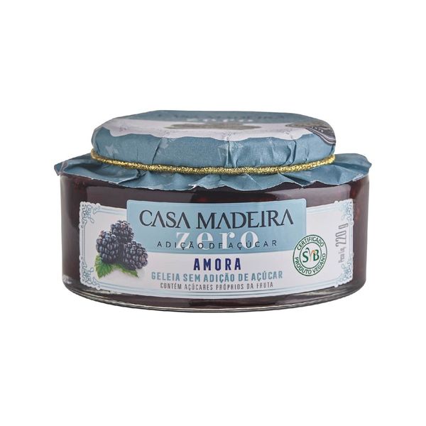 GELEIA GOURMET ZERO AÇÚCAR DE AMORA 220G GELEIA GOURMET ZERO AÇÚCAR DE AMORA 220G