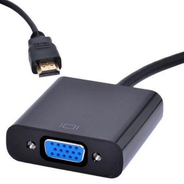 Cabo Conversor Hdmi Para Vga Femea Ps3 Projetor Monitor Vga