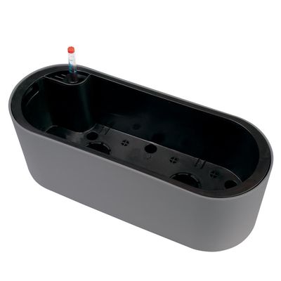 Vaso Jardineira 42cm Cinza