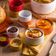 Ramekin Molheira de Porcelana 85ml Canelado Pequeno Germer Branco Molhos