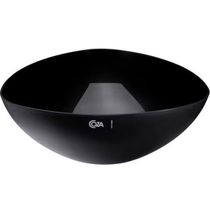 Saladeira Triangular 5L Grande Essential 31cm Preto Pipoca Salada Frutas Coza