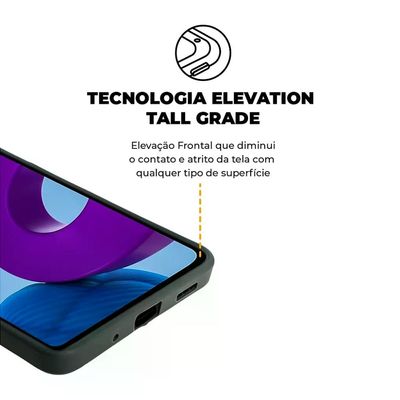 Kit Capa Silicon Veloz e Película Hydrogel HD para Samsung Galaxy M52 - Gshield