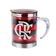 Caneca Térmica Com Tampa Vermelha Flamengo 450ml